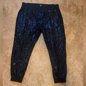 Sequin Joggers